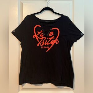 Rock & Republic “Love Bites” Def Leopard Top